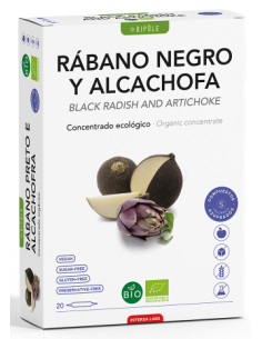 Rabano Negro Y Alcachofa 20 Amp Bio de Intersa