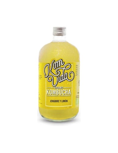 Kombucha Jengibre y Limón Gingervida 750 ml de Komvida