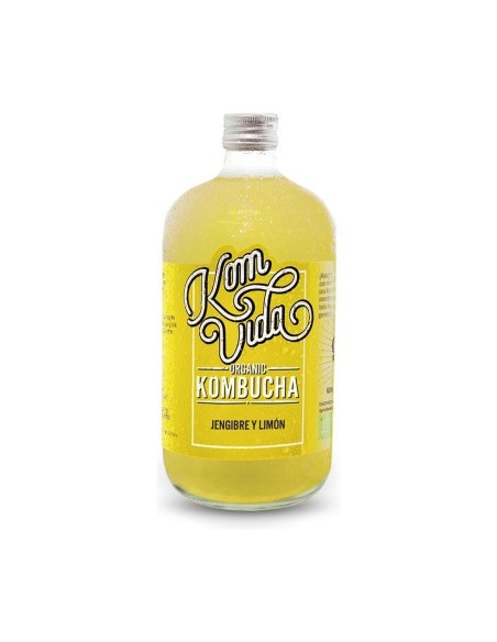 Kombucha Jengibre y Limón Gingervida 750 ml de Komvida