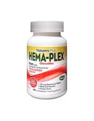 Hema-Plex Masticable 60 Comp.