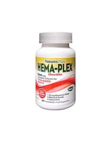 Hema-Plex Masticable 60 Comp.