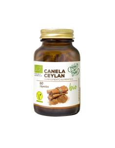 Canela Ceylan 100% Bio 60 Caps de Herbes del Moli