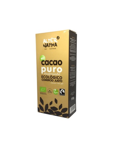 Cacao en Polvo desgrasado Bio-Ft. 150G de Alternativa