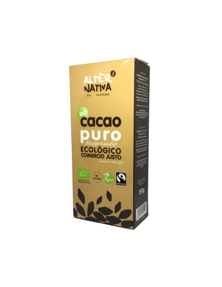 Cacao en Polvo desgrasado Bio-Ft. 150G de Alternativa