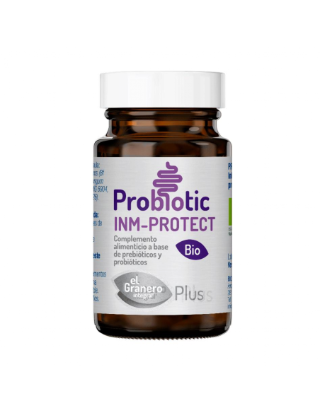 Probiótico Inm-Protect Bio, 30 Cáp 600 Mg de El Granero Integral