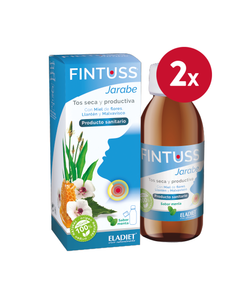 Pack de 2 uds Fintuss Jarabe 154Gr. de Eladiet