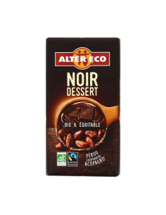 Chocolate Negro Para Postres Bio, 200 G de Altereco