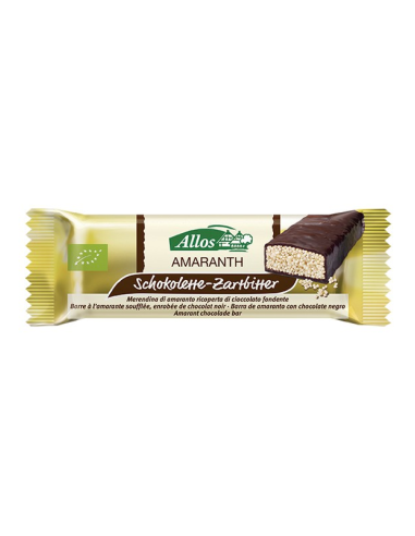 Barrita De Amaranto Con Chocolate Negro16 Uds Bio de Allos