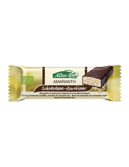 Barrita De Amaranto Con Chocolate Negro16 Uds Bio de Allos