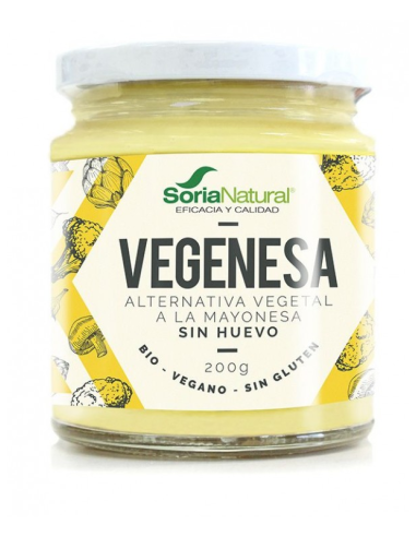Vegenesa - Mayonesa Sin Huevo de Alecosor Soria Natural