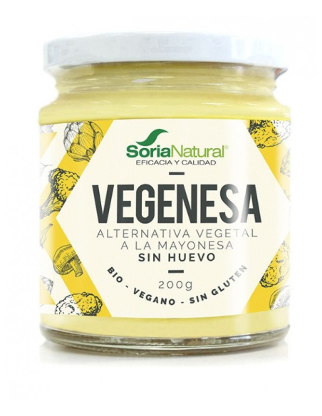 Vegenesa - Mayonesa Sin Huevo de Alecosor Soria Natural