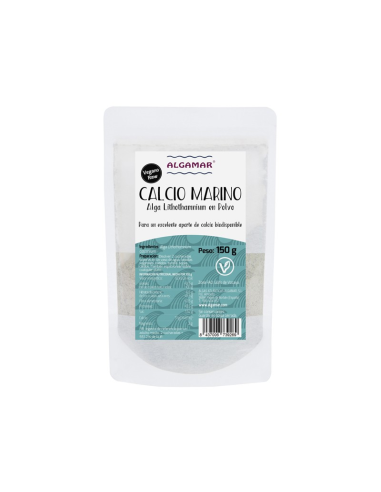 Calcio Marino  Alga Lithothamnium en Polvo  de Algamar