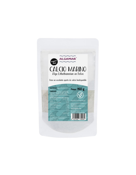 Calcio Marino  Alga Lithothamnium en Polvo  de Algamar