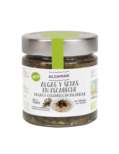 Algas Y Setas En Escabeche Bio 160 G Algamar