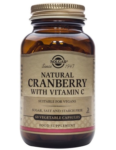 Arandano Rojo Con Vitamina C 60Vegicaps de Solgar