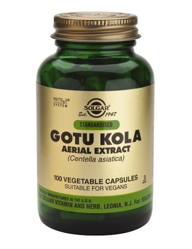 Gotu Kola Sfp (Centella Asiatica) 100Cap de Solgar
