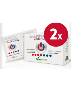 Pack 2 ud Fosfoserina Complex Plus 28 Sobres de Soria Natura