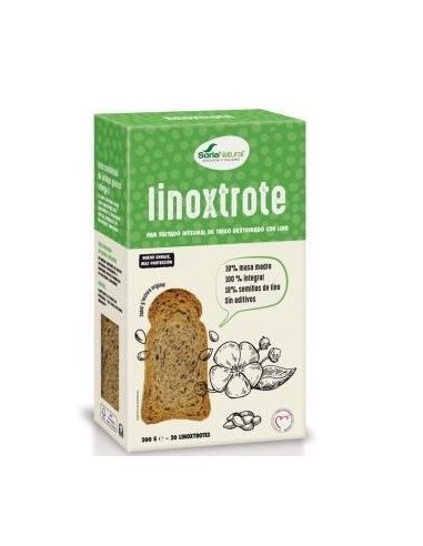 Biscote Linoxtrote Integral Trigo Con Lino 300Gr. de Soria Natural