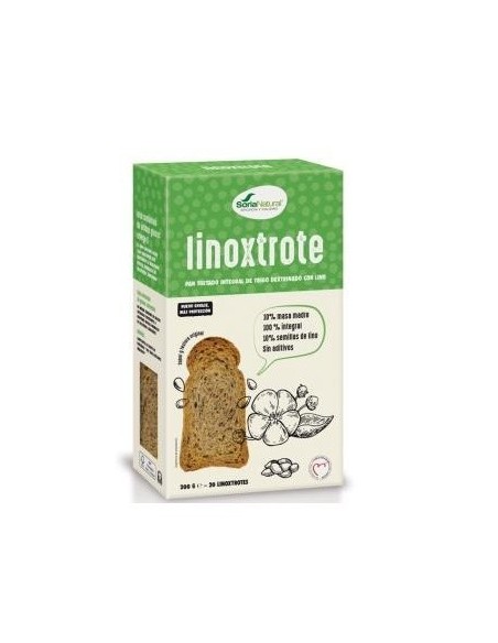 Biscote Linoxtrote Integral Trigo Con Lino 300Gr. de Soria Natural