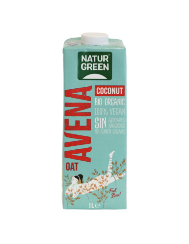 Bebida Avena Coco Litro. de Naturgreen