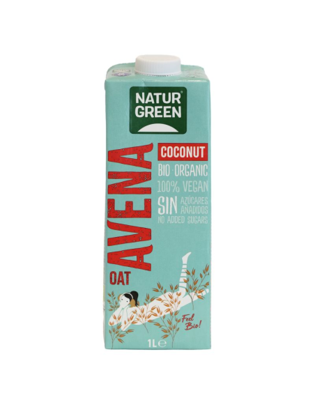 Bebida Avena Coco Litro. de Naturgreen