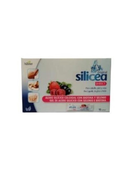 Siliciea Direct + Biotina + Selenio 15Sticks de Dimefar
