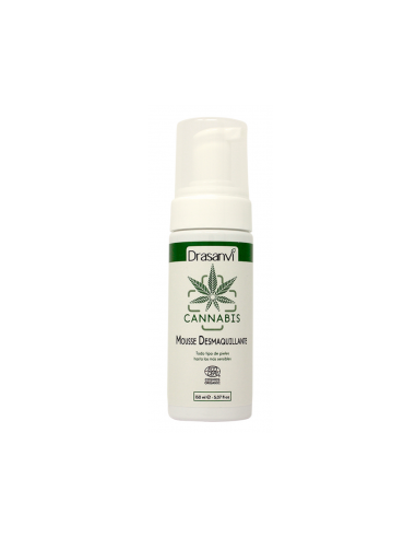 Mousse Desmaquillante Cannabis Cosm Org 150Ml Drasanvi