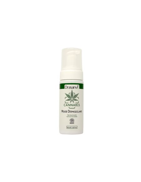 Mousse Desmaquillante Cannabis Cosm Org 150Ml Drasanvi