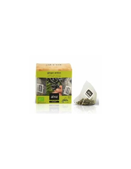 Te Verde Ginger Antiox Infusion 15Piramides.Eco de Alma Home