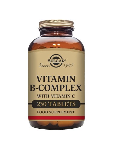 BComplex con Vitamina C  250 comprimidos Solgar