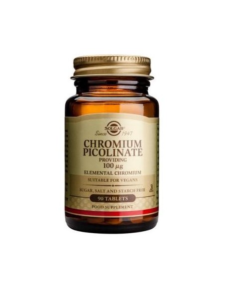 Gtf Cromo Picolinato Sin Lev.100Mcg.(Ref.1365) 90C de Solgar
