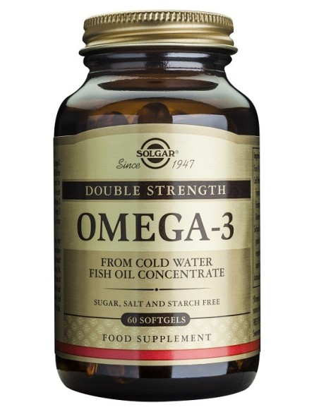 Omega3 Doble Concentración  60 cápsulas blandas Solgar