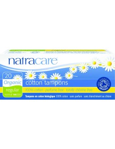 Tampon Sin Aplicador Regular Regular Cotton Tampo de Natraca 2