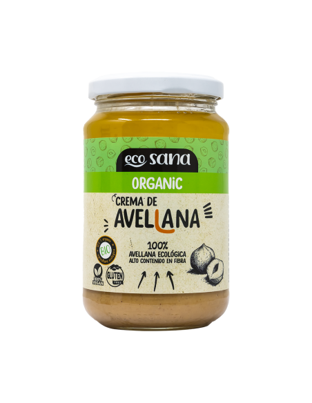 Crema Avellana Bio 350G Ecosana