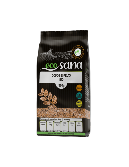 Copos Espelta Bio 350G Ecosana