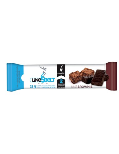Line Sbelt Brownie 35 g. cada una. de Novadiet