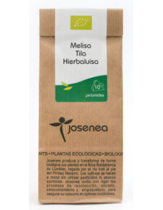 Melisa-Tila-Hierbaluisa Bio 10 Pir. Bolsa Kraft 10 Pirámides de Josenea