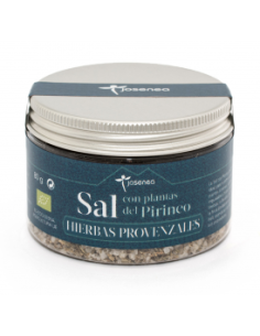 Tarro Sal Con Plantas Hierbas Provenzales Bio 80 Gr. Tarro 80 Gr. de Josenea