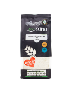Harina Avena Sin Gluten Bio 500G Ecosana