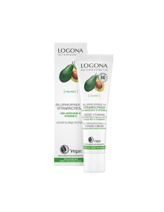 Crema Vitaminica Regeneradora 24H Aguacate 30 Mililitros Logona