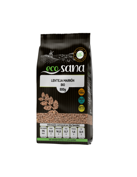 Lenteja Marron Bio 500G Ecosana