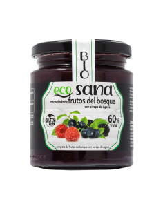 Mermelada Extra Frutos Bosque S/Azucar Con Agabe Sirope Bio