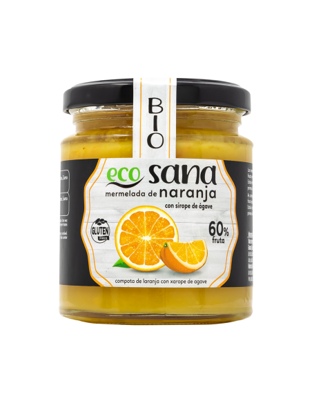 Mermelada Extra Naranja S/Azucar Con Agabe Sirope Bio 260G E