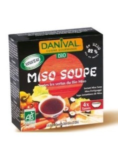 Sopa De Miso Bio, 4 X 10 G de Danival