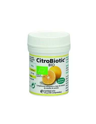 Citrobiotic (Ext.Semilla Pomelo) 100 Comprimidos de Sanitas
