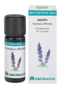 Bio Essential Oil Hisopo - Qt:1,8-Cineol 10 Ml de Equisalud