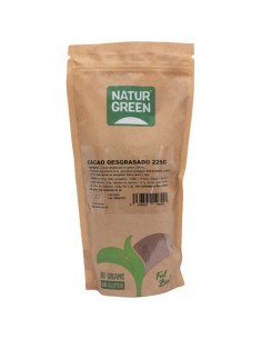 Cacao Desgrasado Bio 225 Gr de Naturgreen