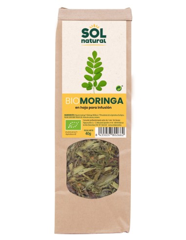 Moringa En Hoja Para Infusión Bio 40 g  de Solnatural