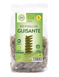 Fusilli De Guisante Sin Gluten Bio 250 g  de Solnatural