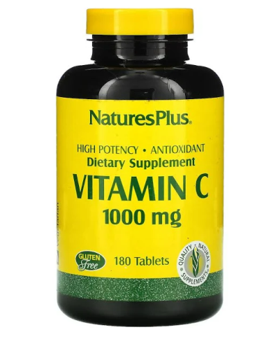 Vitamina C 1000 Mg 180 Comp. de Natures Plus
